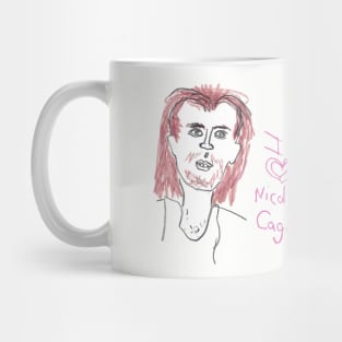 I <3 Nicolas Cage Mug